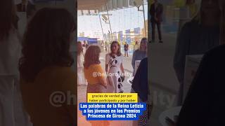 Las palabras de la Reina Letizia a los Jóvenes en los Premios Princesa de Girona letizia girona [upl. by Horst]