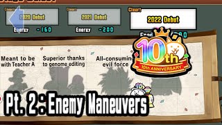 The Battle Cats  Pt 2 Enemy Maneuvers 10th Anniversary Event [upl. by Garzon]