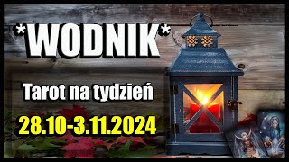 🔮WODNIK TAROT TYDZIEŃ 28103112024🔮 [upl. by Lleon772]