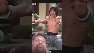 Jackie Chan training reaction jackiechan kungfu jackiechanadventures funny shorts everyone vr [upl. by Maddie579]