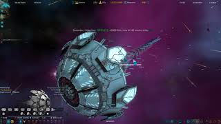 Homeworld Complex EVO  Kadeshi Flagship Modular Cannon and defense systems dev test [upl. by Nnylylloh]