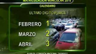 Hoy inicia la revisión y matriculación vehicular de acuerdo al número de placa [upl. by Boys]