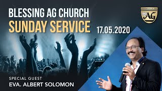 BLESSING AG CHURCH  17052020  SUNDAY SERVICE  EVA ALBERT SOLOMON [upl. by Barcus]