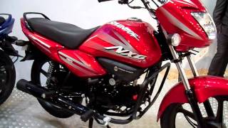 Hero Splendor NXG at Auto Expo 2012 New Delhi India [upl. by Kciremed]