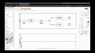 BPMN Tutorial  Diagramsnet BPMN Example [upl. by Trinette848]