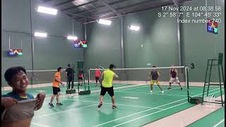 AAN Gank Apip  Alfian vs Ferdy  Robin Badminton Asyikk in Sunday morning November 17 2024 [upl. by Ahcas971]