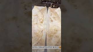 Punjabi Bagh K Best Chaap Kathi Roll😋😋ytshorts foodie iamKanisshka [upl. by Wolcott]