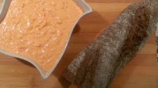 The Rustic Greek Cook tirokafteri spicy cheese mezze τυροκαυτερή [upl. by Hallerson]