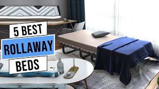 Best Rollaway Beds 2024  Top 5 Best Folding Beds  Review [upl. by Eceinwahs]