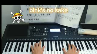 tocando binks no sake do one piececover shorts piano musica [upl. by Suedama]