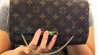 Louis Vuitton Favorite MM mini review [upl. by Citron]