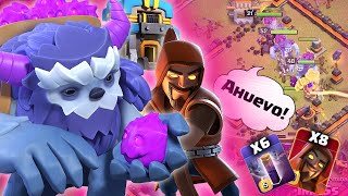 Tienes que probar este ejército con yetis para th12  ataque th12 2023 en Clash Of Clans [upl. by Hailee]