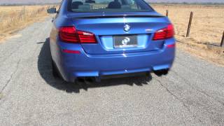 Dinan F10 M5 Free Flow Exhaust  Sound Clip [upl. by Eliezer47]