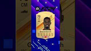 Ryan Gravenberch FIFA Evolution FIFA 20FC25 fc25 fifa fifafc fc25rating gravenberch [upl. by Frodi]