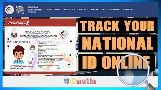 HOW TO TRACK YOUR NATIONAL ID ONLINE  PHILSYS [upl. by Crandall959]