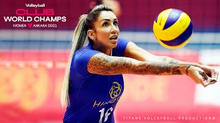 Legendary Thaisa Daher on Womens Club World Championship 2021 [upl. by Adnilrem]