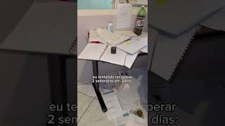 fiquei o ano inteiro sem estudar [upl. by Idel272]