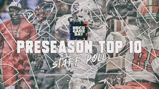 HBCU Gameday 2022 FCS preseason Top 10 poll [upl. by Berkin]