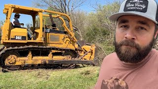 Using A Bulldozer To Tackle Cedar Infestations [upl. by Derwin560]