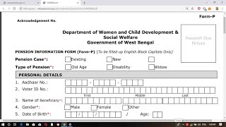 Old Age Pension Application Process Offline Process [upl. by Anelrad]