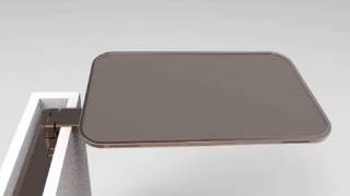 Fold Out Table PUSH PULL [upl. by Hedley]