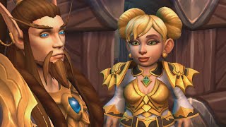 Nozdormu Chromie Epilogue  In Game Cutscene [upl. by Anawqahs560]