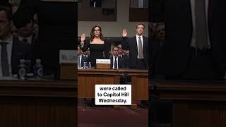 CEOs of Discord Snap TikTok X and Meta testify before Senate committee shorts [upl. by Janus]