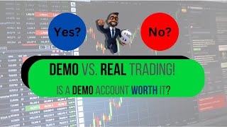 Demo Trading vs Real Trading  The BIG Mistake New Traders Make [upl. by Atsyrhc278]