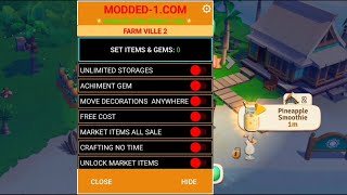 FarmVille 2 Tropic Escape OP Mod Menu [upl. by Coleen336]