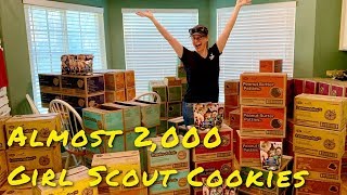 Andrea Barber Picks Up Almost 2000 Girl Scout Cookies [upl. by Airtened388]