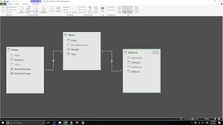 Excel Magic Trick 1407 Data Model amp DAX Measures for Monthly Totals Report From Two Fact Tables [upl. by Crin]