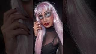 Face Doll halloween halloweenmakeuplook halloweenmakeup halloween2024 facedoll makeupartist [upl. by Ossie]