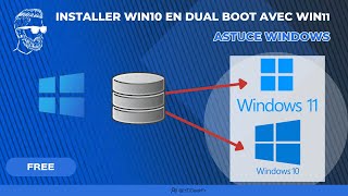 Installer Windows 10 en Dual Boot avec Windows 11  Tuto Complet [upl. by Imelida21]