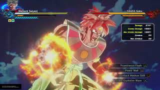 DRAGON BALL XENOVERSE 2 Prominence Wall Combo [upl. by Atikaj]