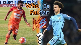 Terens Puhiri Vs Leroy Sané  Unbelievable Speed Battle  HD [upl. by Bertram]