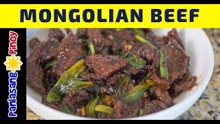 How to Cook Mongolian Beef  Panlasang Pinoy [upl. by Cyprio]