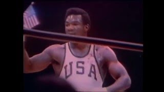 1968 Olympic Heavyweight Final  George Foreman vs Jonas Cepulis [upl. by Fitzpatrick]