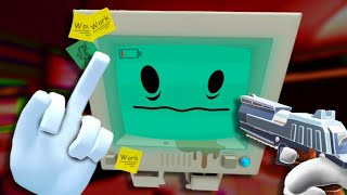 I Decided To Work OVERTIME In Job Simulator And It Was HORRIBLE [upl. by Scutt]