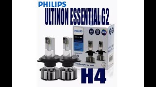 PHILIPS ULTINON ESSENTIAL G2 H4 RANKING LUZ AUTOMOTRIZ [upl. by Ayyidas]