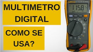 ✅ COMO USAR UN MULTIMETRO DIGITAL FLUKE 117 ⚡️  TUTORIAL BÁSICO PARA PRINCIPIANTES [upl. by Mall]