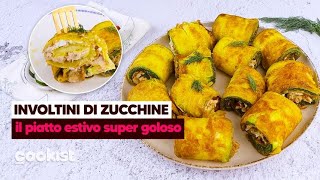 Involtini di zucchine ripieni di tonno lantipasto estivo facile e sfizioso [upl. by Lamaaj379]