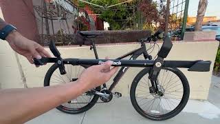 SportRack Alternative Bike Adapter Review Great to convert a bike rack [upl. by Inatirb]