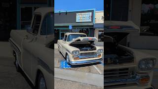 1959 Chevy Apache classic rodrun chevy pickup carshow shorts [upl. by Sama]