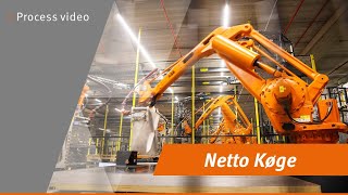 The World Of Vanderlande Netto Køge  Process video [upl. by Sarnoff]