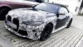 BMW M4 Convertible G83  2022  2023  Barely Disguised Prototype  Part 2 [upl. by Stanwin]