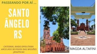 Passeando por Santo Ângelo  RS VLOG [upl. by Annahavas]