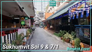 Bangkok Sukhumvit Soi 9 amp 71 🇹🇭 Thailand 4K Bars and Massage [upl. by Ching162]