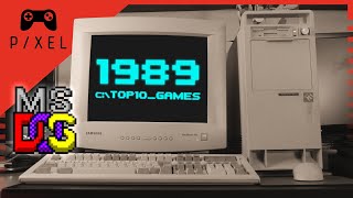 Top 10 DOS GAMES from 1989 [upl. by Nalniuq]