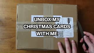 Unboxing kerstkaarten ✨🎄 [upl. by Jecoa893]