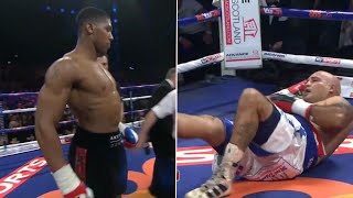 Anthony Joshua England vs Hector Alfredo Avila Argentina  KNOCKOUT Full Fight Highlights [upl. by Nichole332]